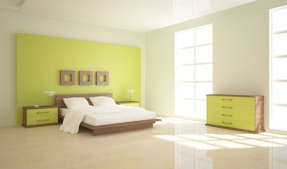 Fototapeta na wymiar biały design sypialnia