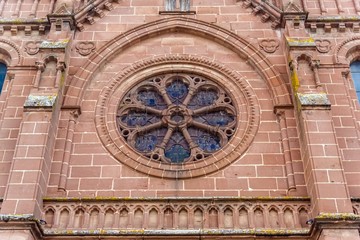 Eglise paroissiale Saint-Jean-Baptiste,Espalion,France.