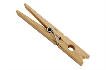 wooden clothes pin