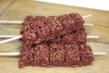 brochettes de boeuf