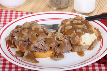 Roast Beef  and Potatoes