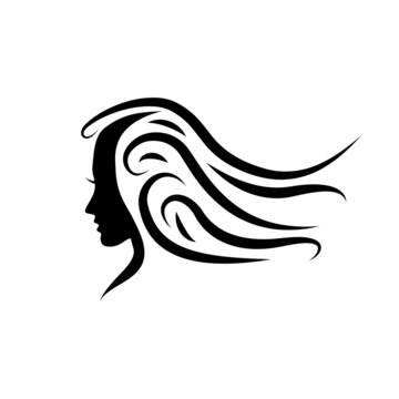 Logo beauty hair # Vector