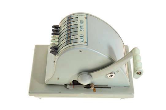 Vintage Check Writer