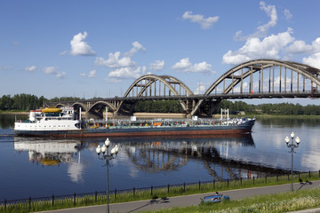 Fototapeta premium Россия. Ярославская область. Город Рыбинск.