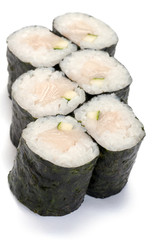 Hosomaki, Hamat maki, yellowtail, cucumber