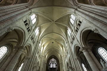 Sens - Cathedral - obrazy, fototapety, plakaty