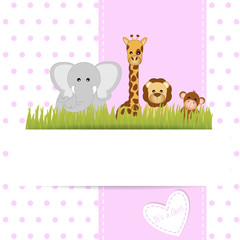 it's a girl - baby shower - nascita bimba