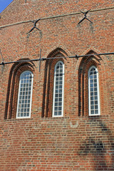 Fototapeta na wymiar Pfarrkirche St. Florian in Funnix (14. Jh., Ostfriesland)