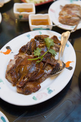 Crispy duck