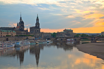 Fototapeta premium Elbflorenz Dresden HDR