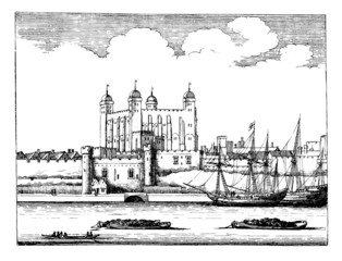 Fototapeta premium London Tower - 17th century