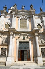 Fototapeta na wymiar Bergamo - Kościół świętego Marka