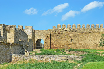 Ancient Akkerman fortress at Belgorod-Dnestrovsky, Ukraine