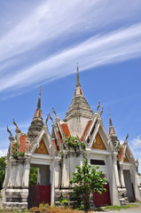 Fototapeta premium Beautiful of Buddhist temple , 