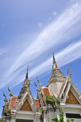 Beautiful of Buddhist temple , "Wat Yansangwararam , Pattaya , T
