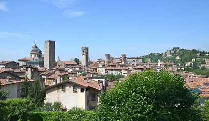 Fototapeta na wymiar Bergamo - panorama