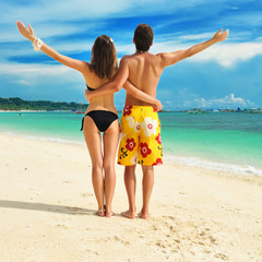 Couple on a beach