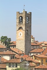 Fototapeta na wymiar Bergamo - panorama