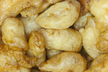 Fried chicken background