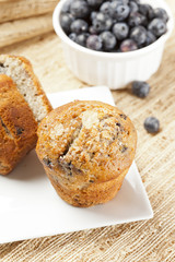 Fresh Homemade blueberry Muffin