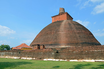 Ruwanweli Seya Dagoba in Anuradhapura,Sri Lanka