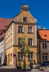Historisches Gebäude in Stralsund.