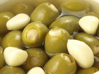 Olives in oil