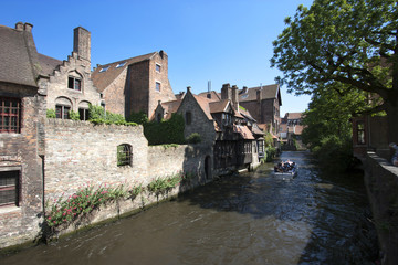 Fototapeta na wymiar Brugia - Canal