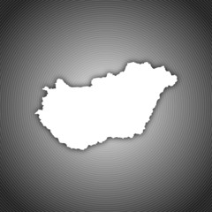 Map of Hungary