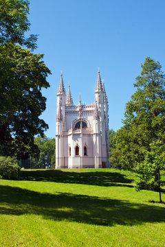 Gothic chapel in Peterhof