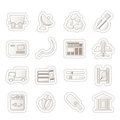 Business and industry icons - Vector Icon set 2