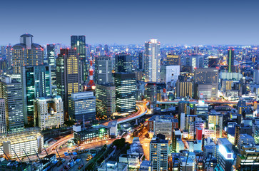 Osaka Japan Cityscape