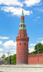 Fototapeta premium Vodovzvodnaya Tower of Moscow Kremlin