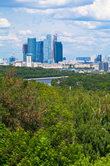Obraz premium panorama of new Moscow City