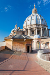 roof of St. Peter's Basilica, Vatican