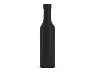 Halbflasche Wein schwarz