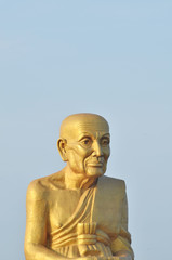 Big Golden Buddha with sky, thailand