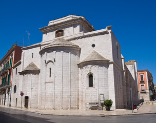 Fototapeta na wymiar Basilica of Santo Sepolcro. Barletta. Puglia. Italy.