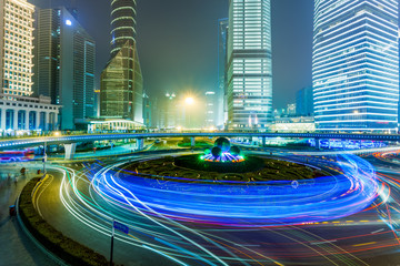 Fototapeta premium light trails
