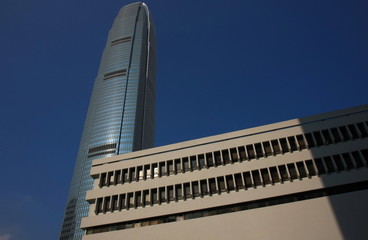 Obraz premium The Two International Finance Centre Tower, Hon Kong.