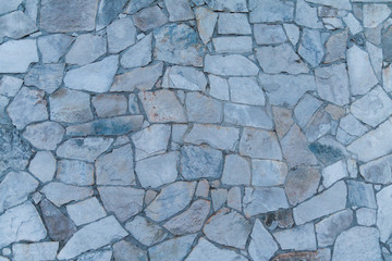 Surface of filed stones background