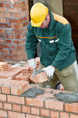 construction mason worker bricklayer