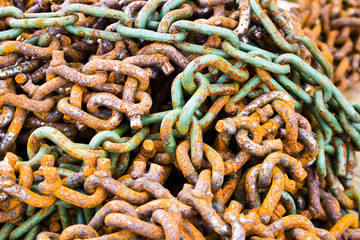 rusty chain