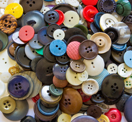 sewing buttons
