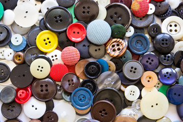 sewing buttons