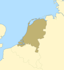 Map of Netherlands
