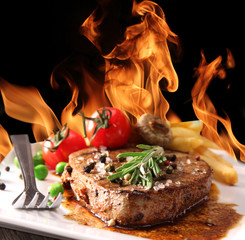 Grilled Beef Steak 