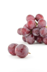 ripe sweet grapes