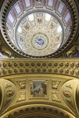 St. Stephen's Basilica, God and Jesus fresco - 42478743