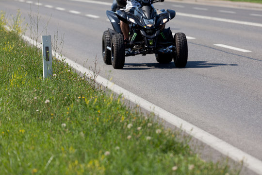 Motorrad Quad